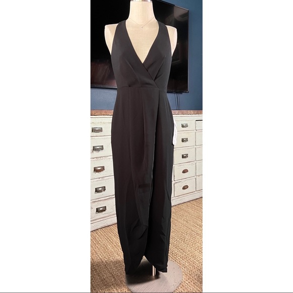 Dress The Population Black Ariel Maxi Gown Dress XS - Picture 1 of 8